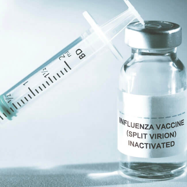 의료에있는 인플루브 테트라 백신
